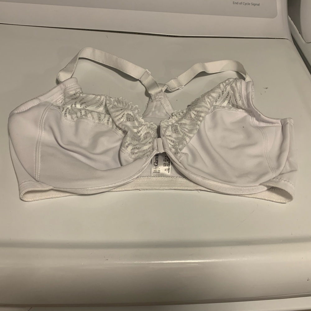 Glamorise Wonderwire front close underwire bra 36F